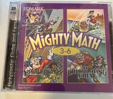 Edmark Mighty Math PC Game Grades 3-6 Good picture