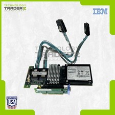46M0918 IBM ServeRAID M5014 SAS 6G SATA 6G PCI-E RAID Controller W/ 2x 69Y0993 picture