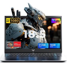 Acemagic 18 Zoll Laptop Notebook Win11 Pro,AMD Ryzen 5 7430U 16GB DDR4 512GB SSD picture