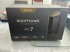 NETGEAR Nighthawk RS600 Wifi 7 Tri-Band Router - New (Open Box) picture
