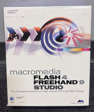 Macromedia Flash 4 and Freehand Studio 9 for Macintosh - Educational Edition picture