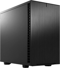 Fractal Design Define 7 Mini mATX Mini-Tower Computer Case, Black Solid picture