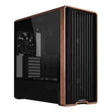 217 Genuine Walnut Wood Computer Case, Mid-Tower PC Case with 5 Pre-Installed picture