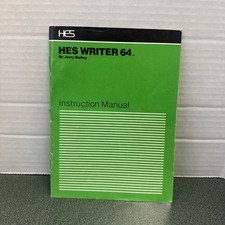 HES Writer 64 Commodore 64 manual (1982)(HesWare) picture