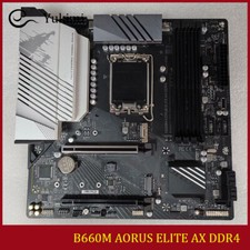 FOR GIGABYTE B660M AORUS ELITE AX DDR4 LGA1700 128GB Micro ATX Motherboard picture