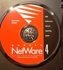 Novell NetWare High Performance Network Operating System 4.1 CD picture