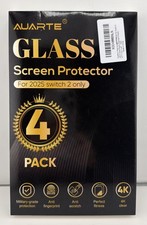 Auarte Glass Screen Protector for 2025 Switch 2 Only (4 pack). New picture