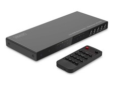 DIGITUS 4x2 HDMI Matrix Switch Multi-Viewer 4K/30Hz Multi-Viewer DS-55345 picture