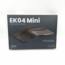 ProtoArc EK04 Mini Compact Wireless Ergonomic Keyboard - Space Gray New picture