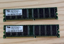512MB (2x256MB) DDR 400Mhz Desktop RAM PROMOS TECHNOLOGIES V826632K24SATG-D3 picture