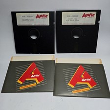Antic Atari 400 800 XL Magazine Disk Lot August September 1984 Untested picture