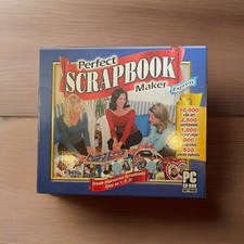Cosmi Perfect Scrapbook Maker Express PC 2004 Brand New picture