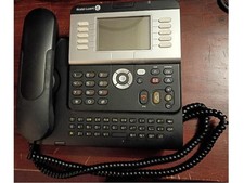 Alcatel 4039 Digital IP Phone CLEAN , WITH HANDSET, CORD, STAND, WARRANTY , USA picture