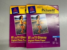 Avery Picture It Express Software 8.5 ×11 Glossy Digital Photo Paper 24 Sheets picture