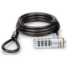 Rocstor Y10C132-B1 Combination Laptop Lock Security Cable 6ft Retail picture