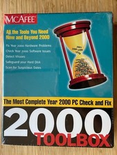 Vintage NEW  McAfee 2000 Toolbox CD-ROM Windows 95 98 picture