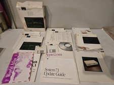 Apple II Manuals IIe Owners Spiral Books Mixed Lot + 2 Disks Reference Card  picture