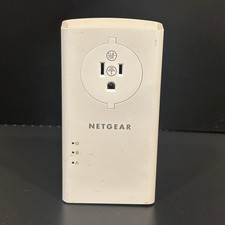 Netgear Powerline 2000 Extra Outlet PLP2000 Ethernet Adapter White Single Unit picture