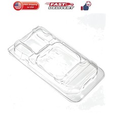 CPU Box 2 Pcs Plastic Protective Case CPU Clamshell Tray Case Container for 9... picture