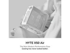 HYTE X50 Air Modern Performance ATX Mid-Tower PC Gaming Case - Snow White picture