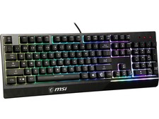 MSI RGB Gaming Keyboard, 6-Zone RGB Lighting, Water Repellent & Splash-Proof picture