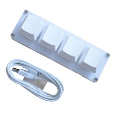 4-key HID Mechanical Keyboard For Gaming Drawing Switch Custom Macro Programming picture
