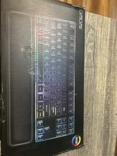CHONCHOW Compact Gaming Keyboard RGB Backlit, USB Wired picture
