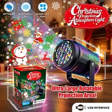Colorful Rotating Holiday Projection Light picture