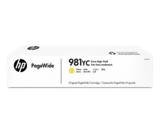 HP 981YC Extra High Yield Yellow Original PageWide Cartridge (L0R17YC) picture