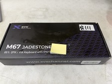 XVX M67 JadeStone Mechanical Keyboard Spider Web Design Tri Connection picture