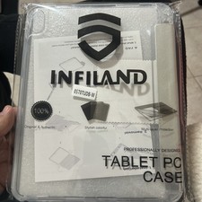 NEW INFILAND PROFESSIONALLY DESIGNED TABLET PC CASE GRAY picture