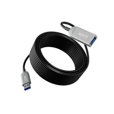 Elecan Active Optical USB 3.0 Extension Cable 50 FT Fiber Optic Type A Male t... picture