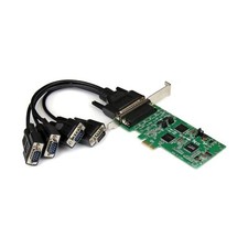 StarTech.com 4 Port PCI Express PCIe Serial Combo Card with Breakout Cable - ... picture