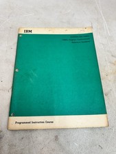IBM System/360 COBOL Program Fundamentals Reference Handbook Vintage Manual picture