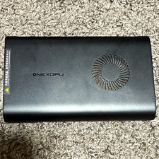 ONEXGPU Model 1 Black Docking Station HDMI AMD 7600M Adapter & Cable picture