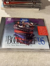 Microsoft Bookshelf 95 Multimedia Reference Library CD - GOOD CONDITION picture