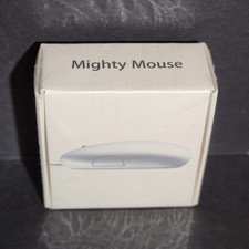 Apple Wired USB Mighty Mouse White A1152 MA086LL/A - New, Sealed picture
