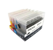 4 PK Refillable For HP 932XL 933XL Officejet Pro 6700 6100e 6600e picture