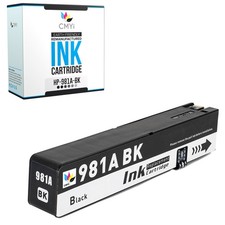 Compatible CMYi Black Color Ink Cartridges Lot fits HP 981A for PageWide picture
