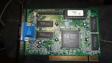 RARE VINTAGE 1996 STB SYSTEMS S3 TRIO64V+ POWERGRAPH PG64V PCI VGA CARD 1.5 picture