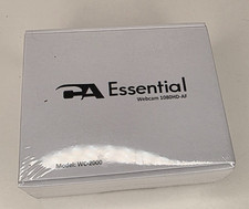 Cyber Acoustics Essential WC-3000 Webcam 1080P 5MP (Sealed/ New in Box) picture