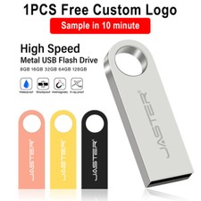 Free logo metal mini USB2.0 flash drive gift pen drive Real capacity thumb drive picture