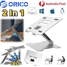 ORICO Laptop Stand USB3.0 Hub 4 Port Foldable Aluminum Notebook Desktop Riser picture