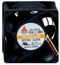 Y.S.TECH FD128032HB 80mm 3-PIN DC12V 0.37A picture