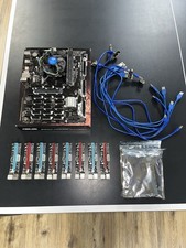 ASUS B250 MINING EXPERT - 10 Risers and Cables Included Mining Rig Crypto Hobby picture