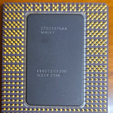 Intel Pentium Pro 200MHz 1-Core Socket 8 CPU 256KB L2 66MHz MPN KB80521EX200 picture