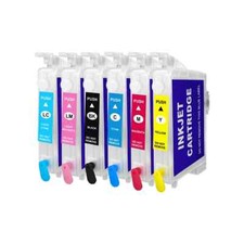 T0791- T0796 Empty Refillable Ink Cartridge For P50 1500W 1400 PX700W PX800FW picture