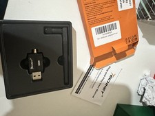 Techkey 200M Class 1 200Mbps USB Wireless Adapter Dongle, Black for PC picture