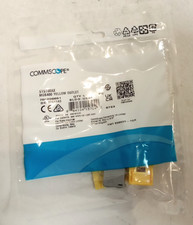 Commscope 700206691 GigaSPEED XL MGS400 Modular Jack RJ45 Cat6 UTP Yellow 25pk picture
