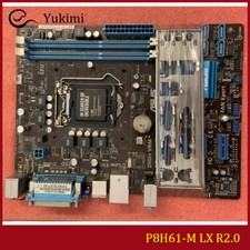 FOR ASUS P8H61-M LX R2.0 LGA 1155 DDR3 16GB VGA Motherboard Test OK picture